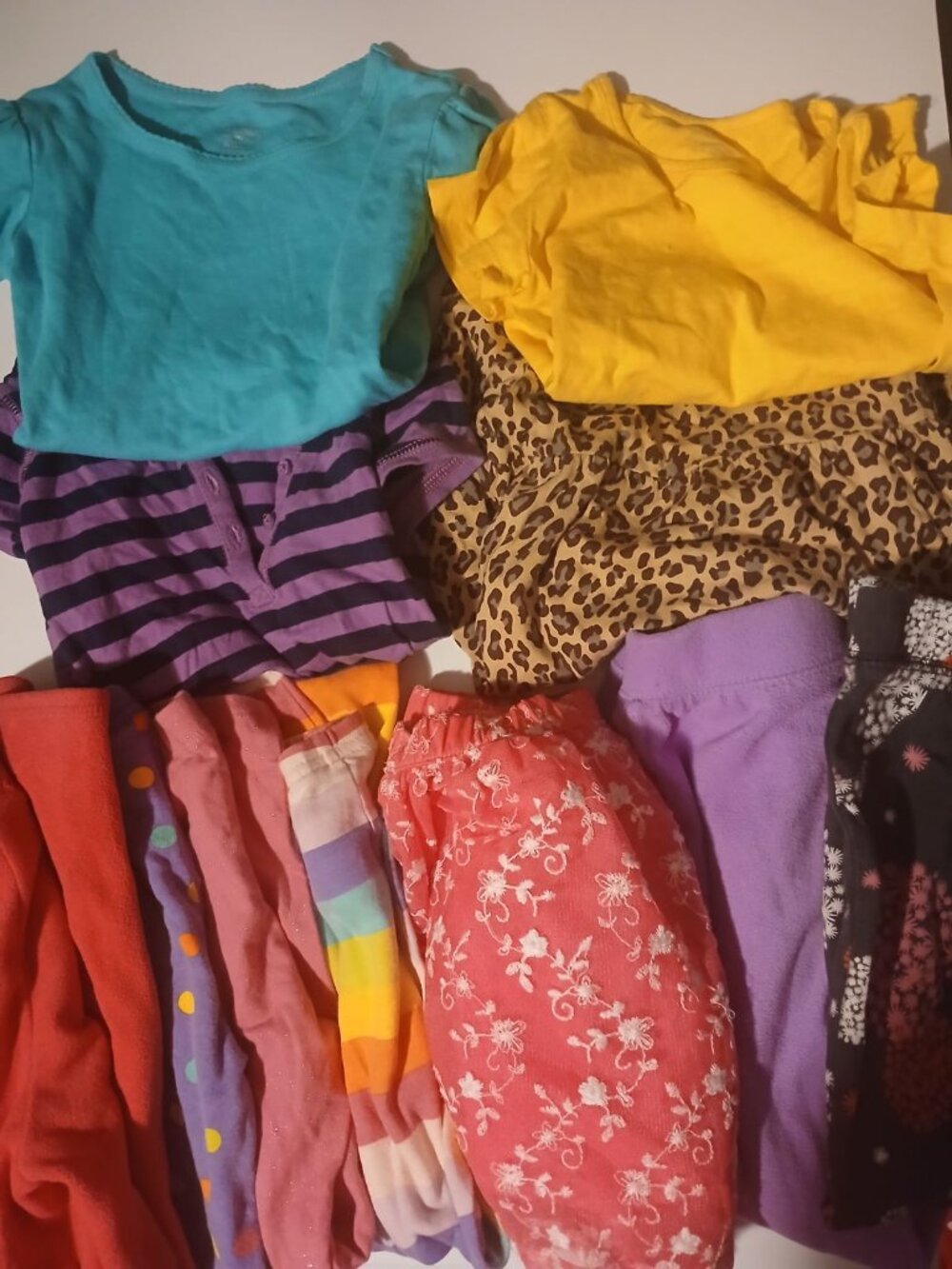 Girls Size 5/5T Lot Shirts Pants Shorts Skirt Huge Lot